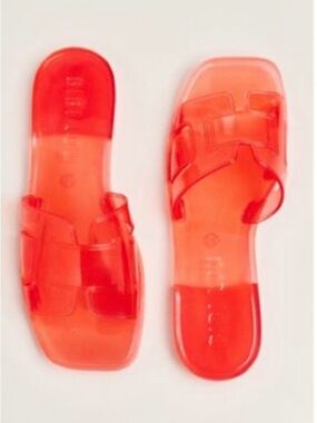 Holly Jelly Slides in Red